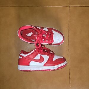 Nike Kids Sneakers in Red and White